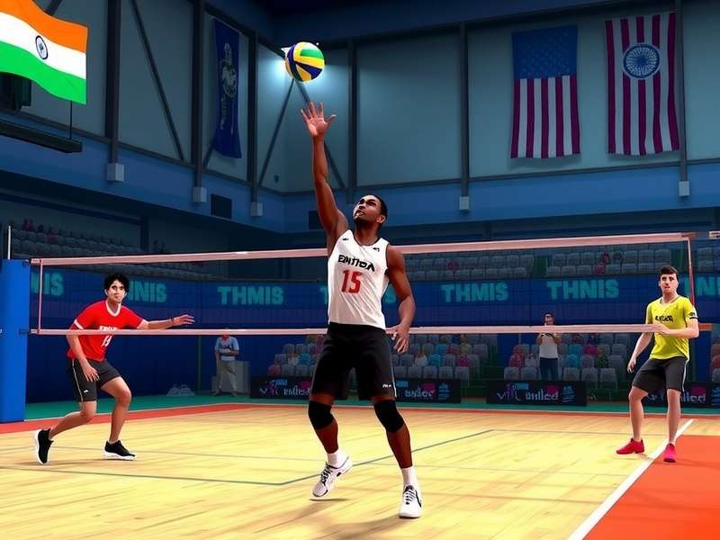 India Volleyball Legend Gameplay